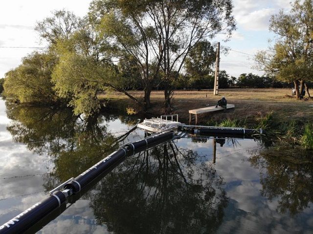 World's First Automatic River Cleaning System, world record in Oradea, Romania World's First Automatic River Cleaning System, world record in Oradea, Romania
