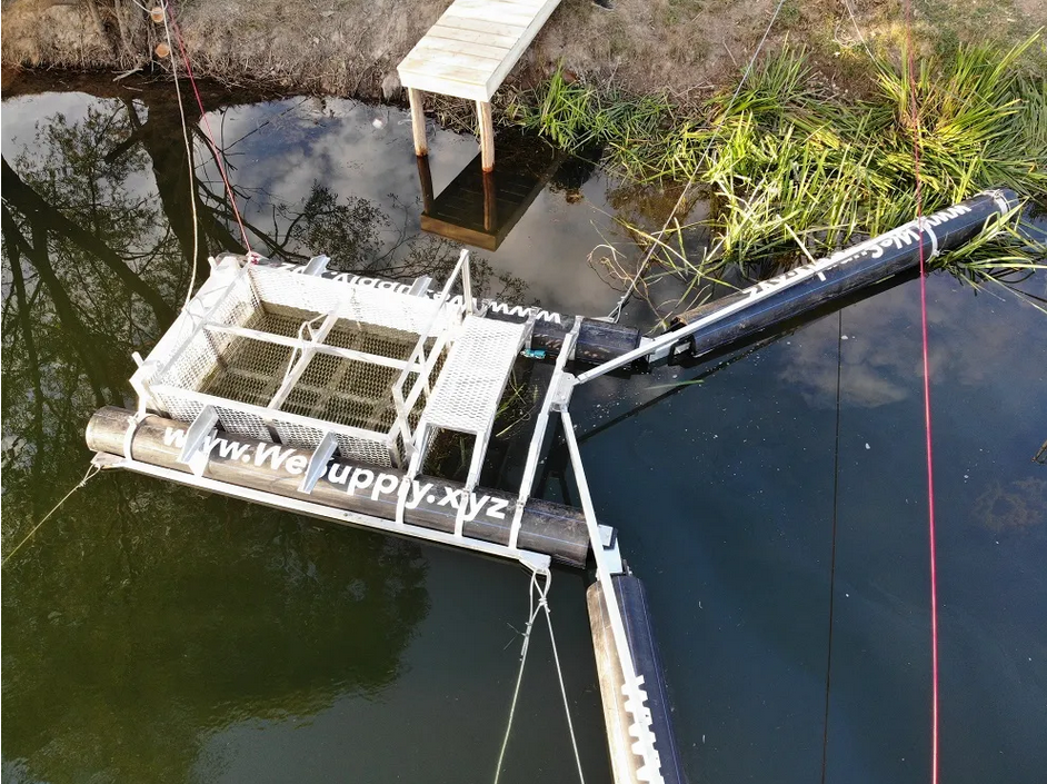 World's First Automatic River Cleaning System, world record in Oradea, Romania World's First Automatic River Cleaning System, world record in Oradea, Romania