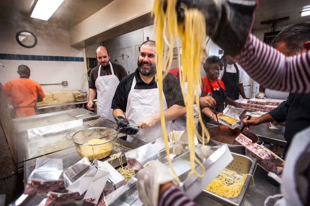 World's Largest Spaghetti Dinner, world record in Fayetteville, North Carolina
