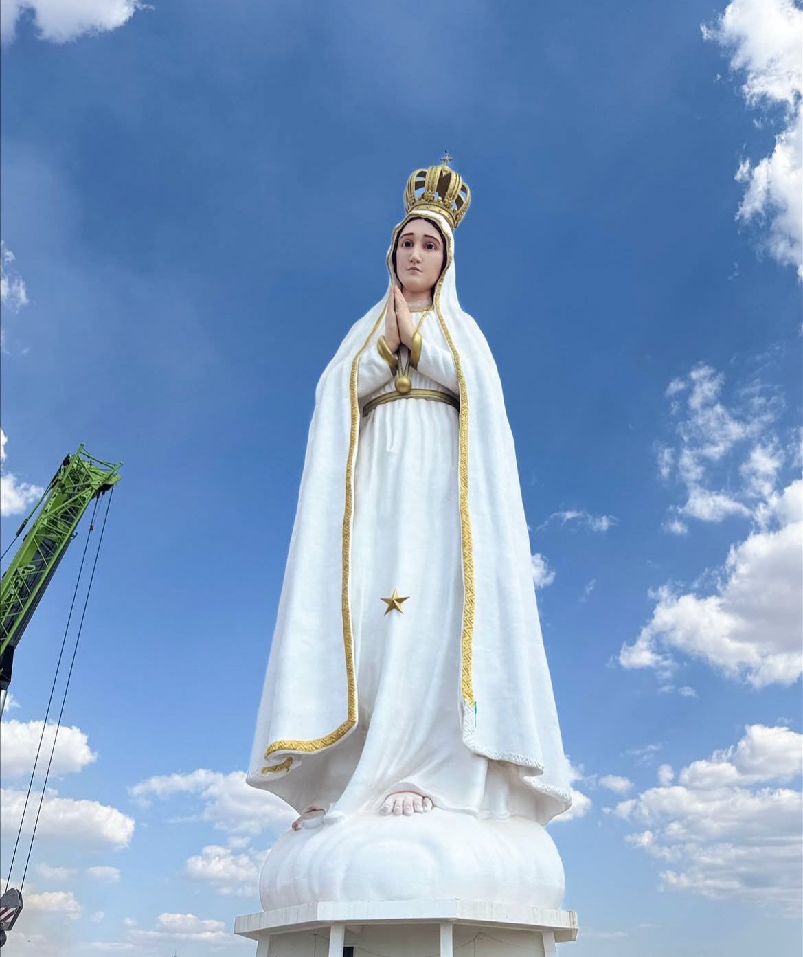 World’s tallest Our Lady of Fátima monument, world record in Crato, Brazil
