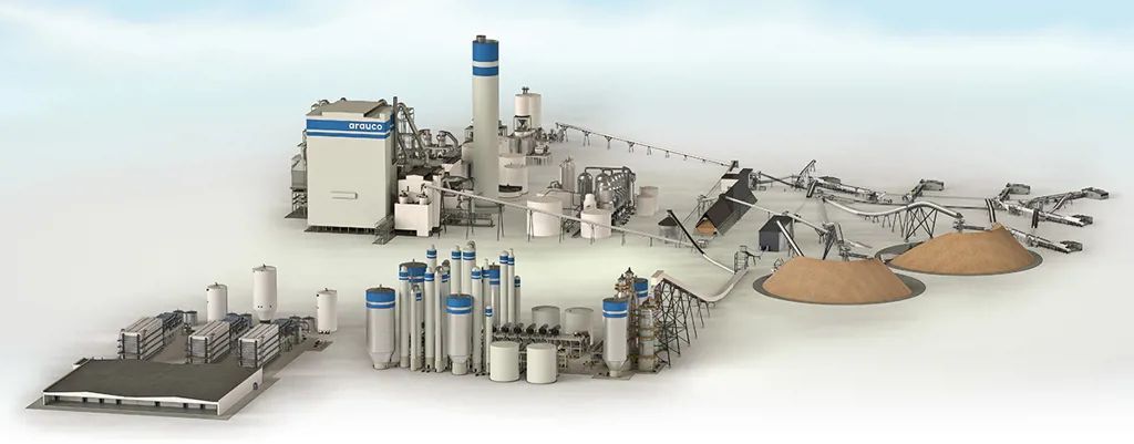 World's largest single-phase pulp mill, world record in Inocência, Brazil