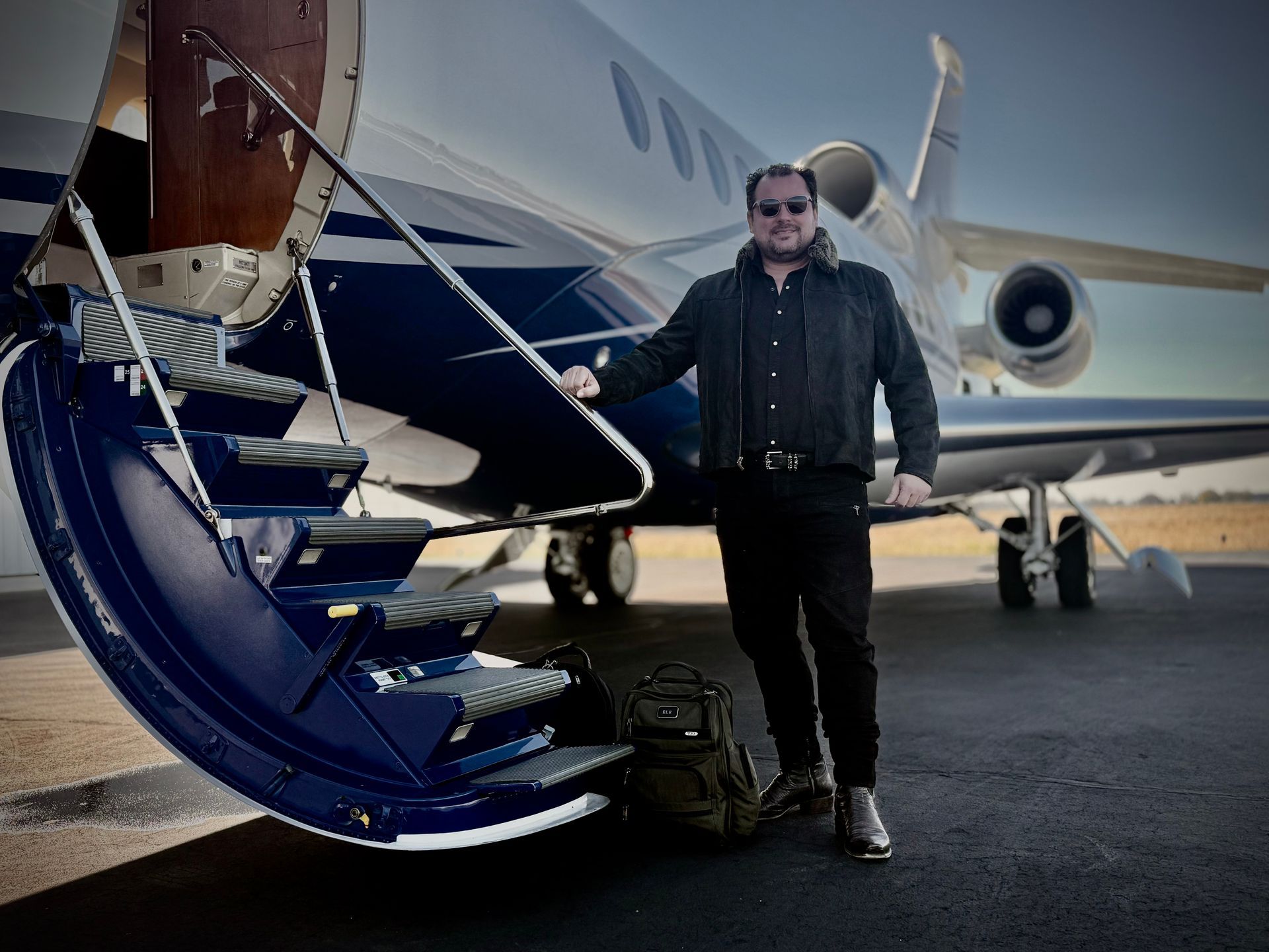 Youngest Airline transport Pilot in command Falcon 7X, world record set by Captain Esteban Lopez Rosas