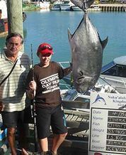 Giant Trevally caught by Tineka Scott set world record

