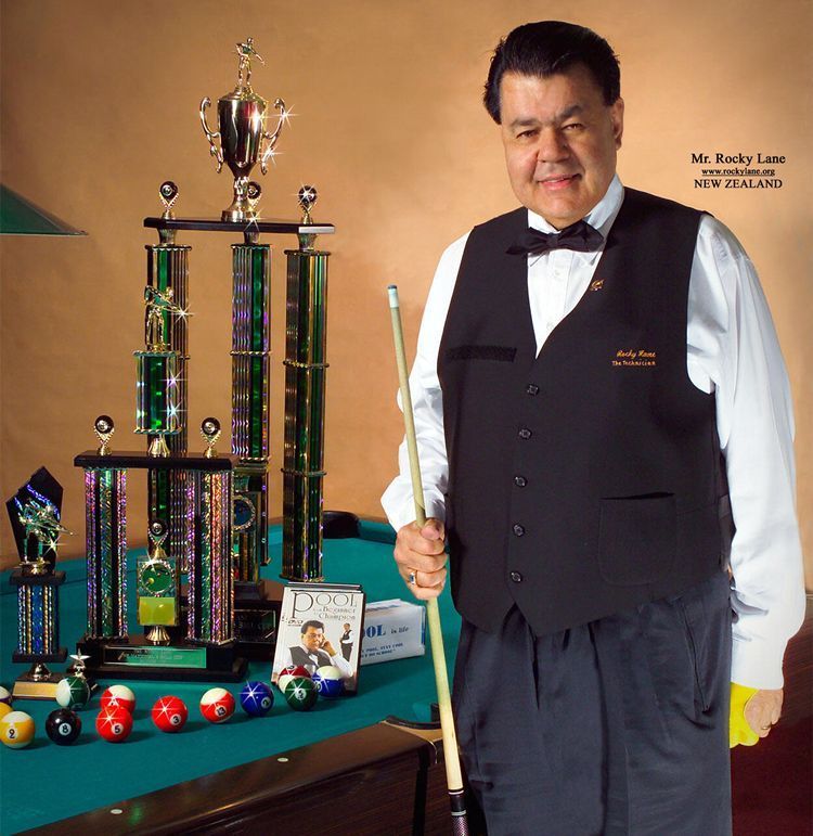 Fastest Jump Shooter in Billiards: world record set by Rocky Lane           