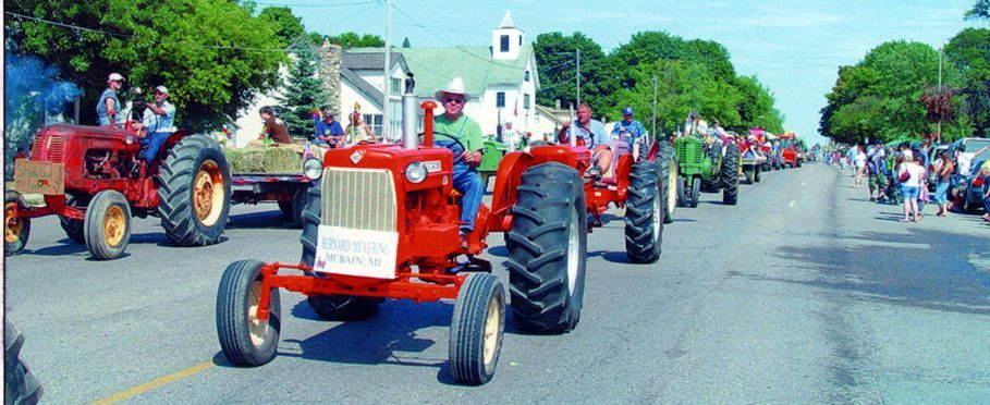 Most tractors in a parade: world record set by Marion residents