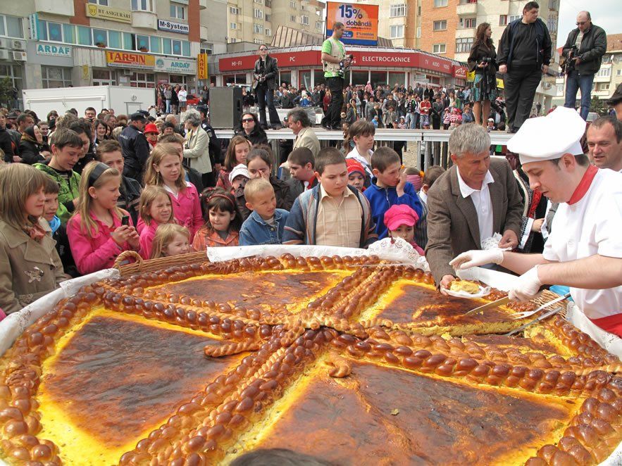 Largest Easter Bread with Cheese (