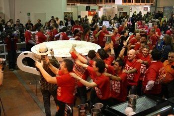 Largest cappuccino: world record set in Prague