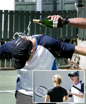  Longest tennis coaching marathon-world record set by Andy Wheeler