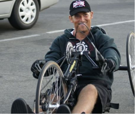 Longest handcycle ride: world record set by Ryan Nichols