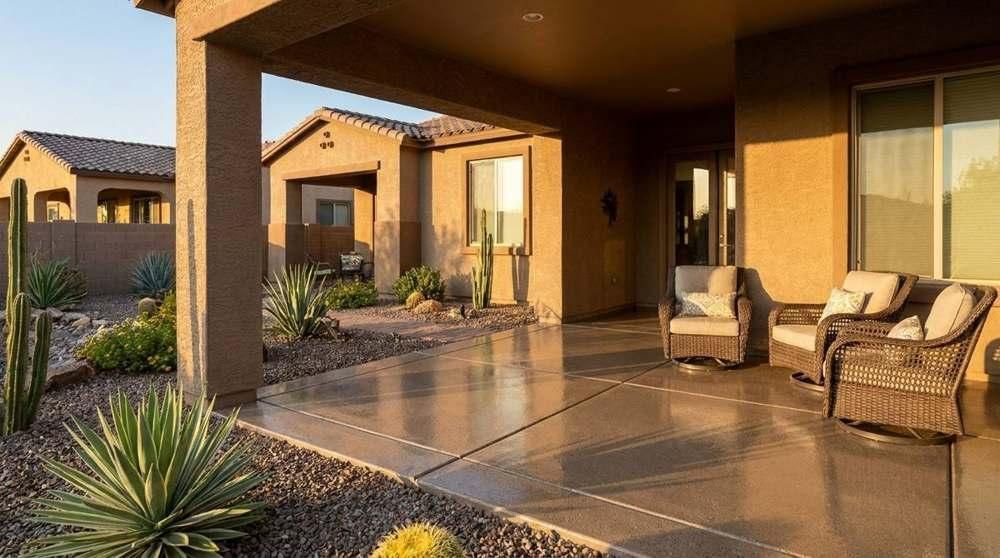 What patio coatings need to handle in Phoenix