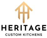 Heritage Custom Kitchens Logo – Handcrafted, timeless kitchen designs emphasizing quality and elegance.