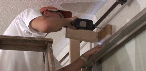 How to Install Hurricane Bolts on a Garage Door