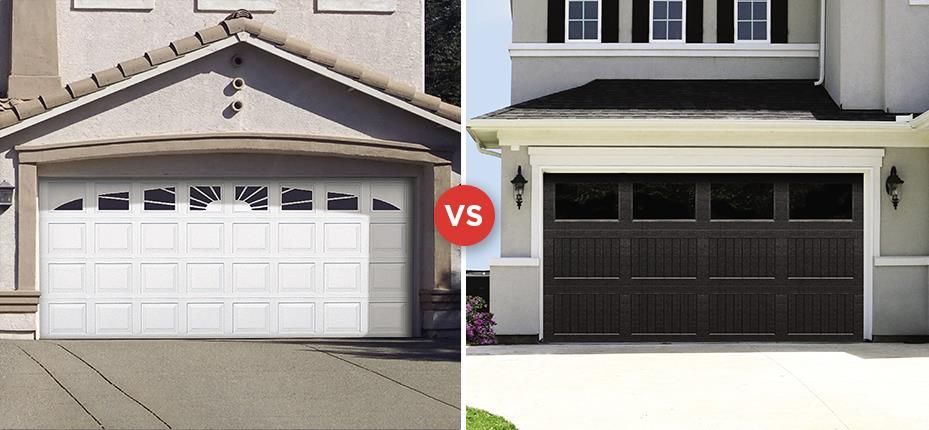 Understanding the Basics: Steel vs. Vinyl Garage Doors