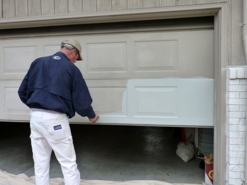 When to Repaint Your Garage Door