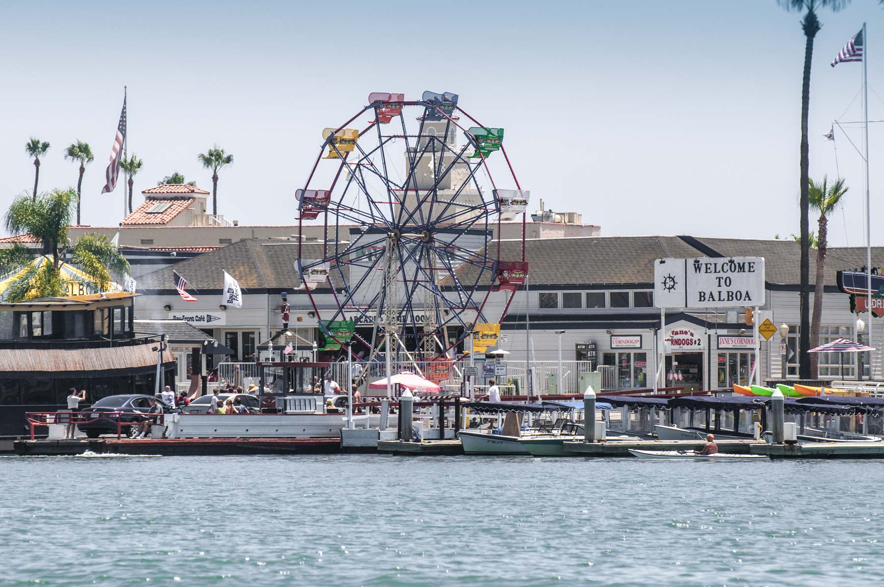 Balboa Fun Zone and Ferris Wheel