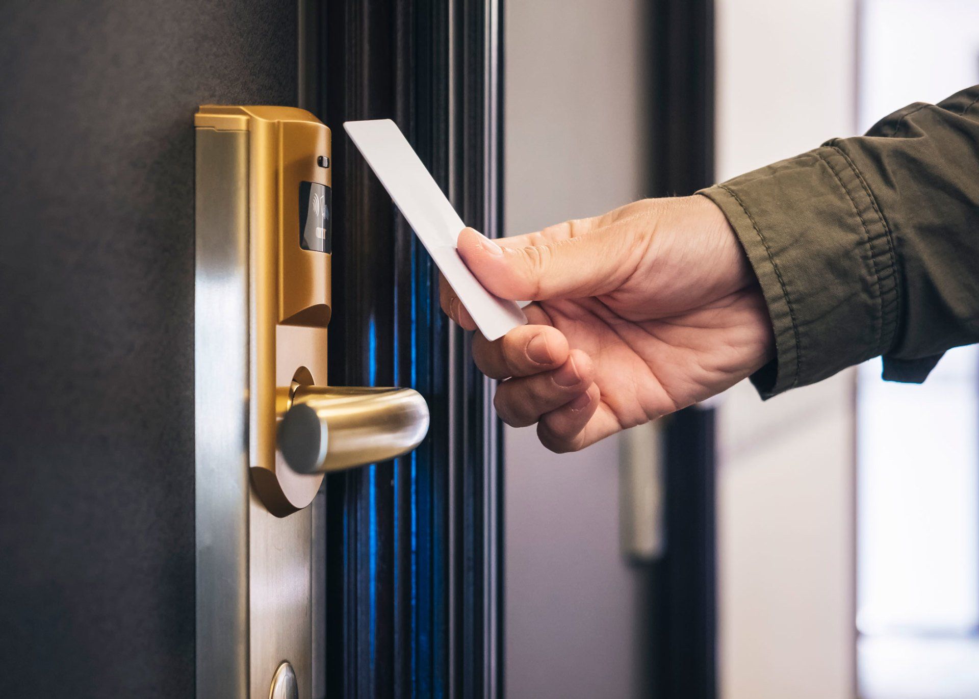 Commercial Security — Opening Door with Keycard in Albuquerque, NM