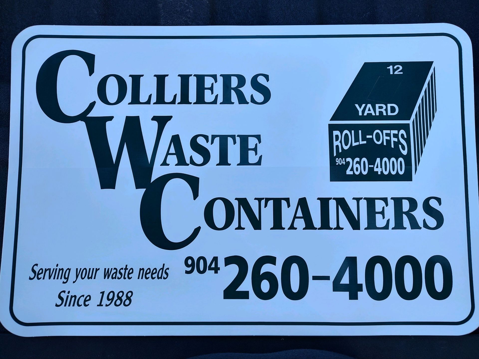 Collier’s Waste Containers, Inc.