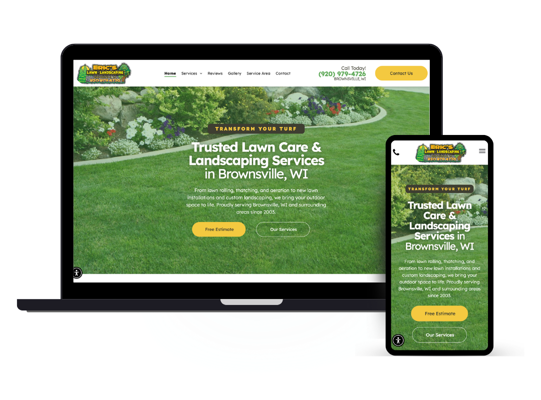 landscaper in brownsville, wi