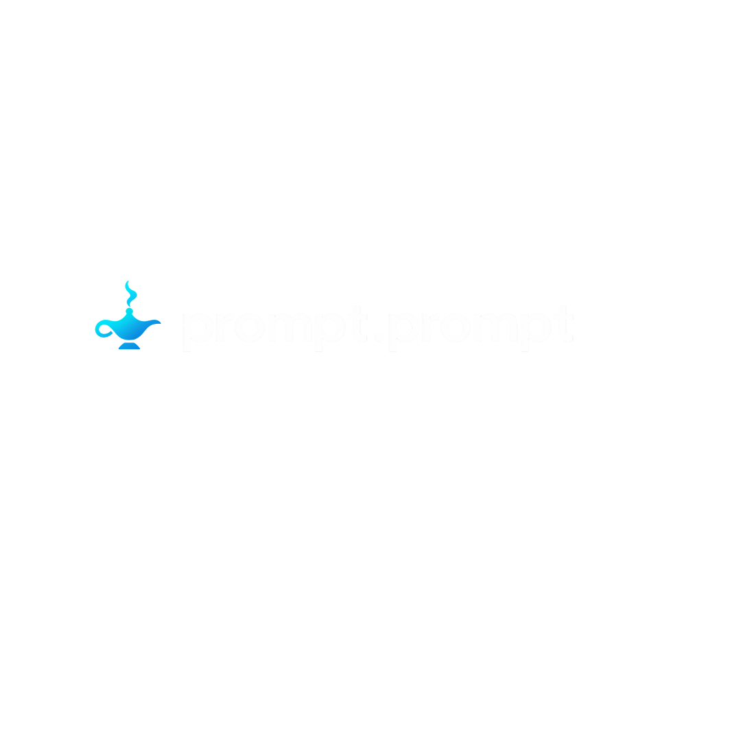 Blue genie lamp logo with white text.
