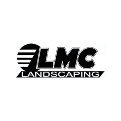 LMC Landscaping logo in black
