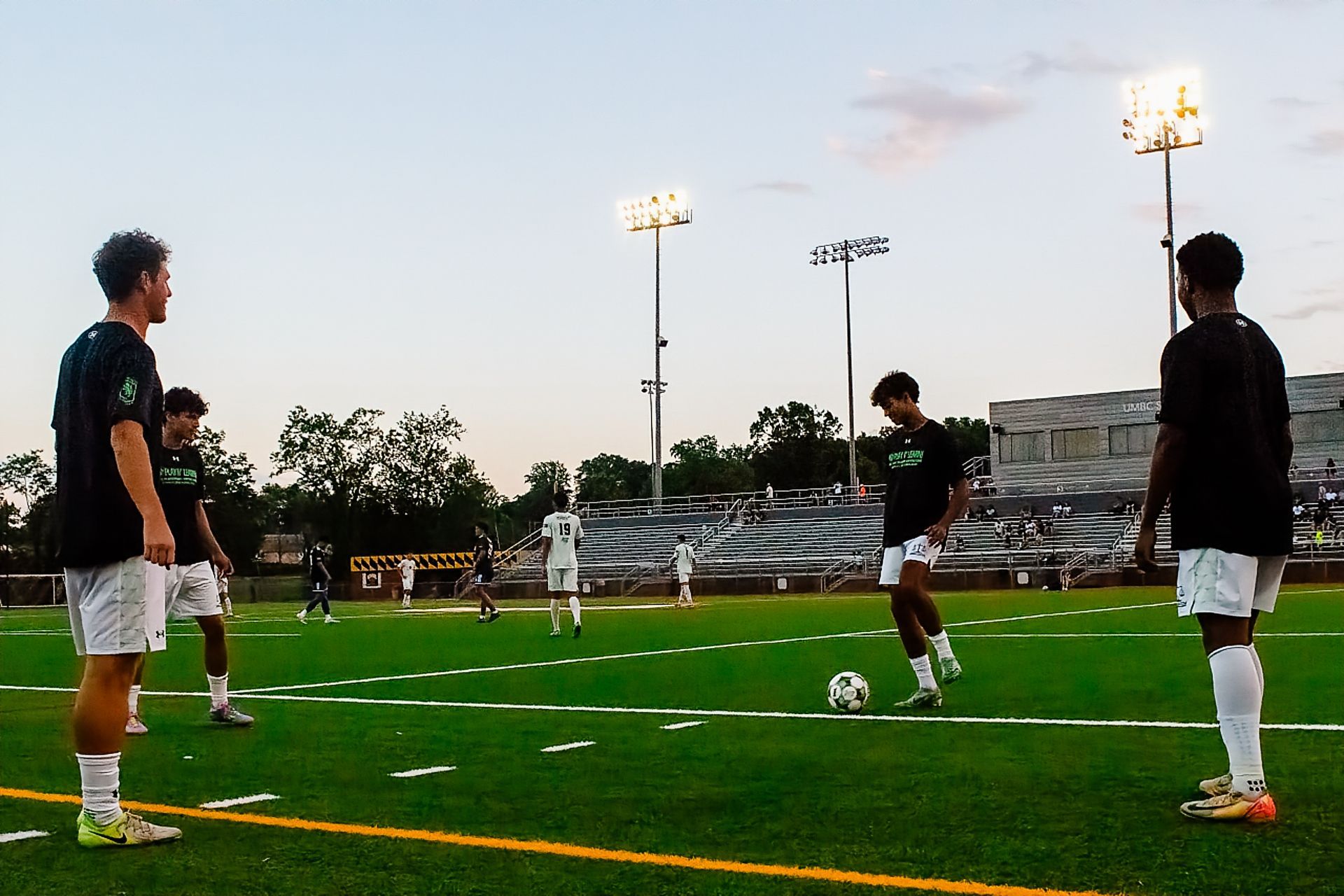 Christos USL2 pregame warm up