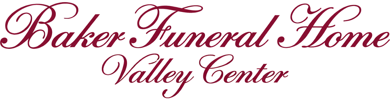 Baker Funeral Home text.