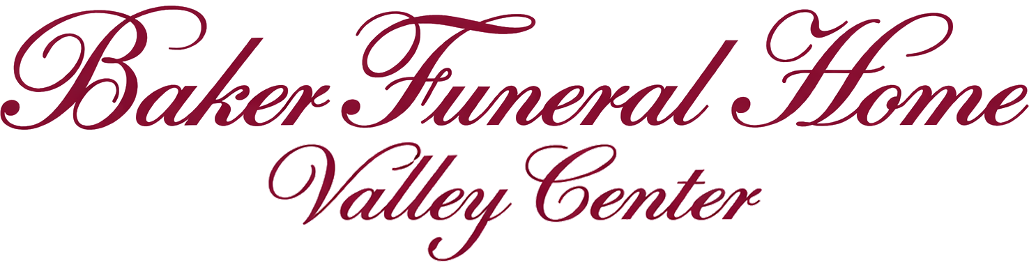 Baker Funeral Home text.