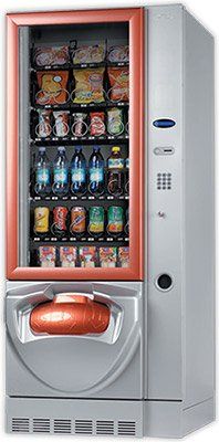 distributore automatico di snack e bevande per ufficio
