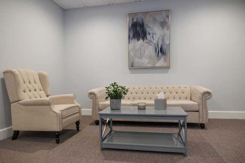 Interior and exterior photos of Cusick Funeral Home in Somerville, NJ