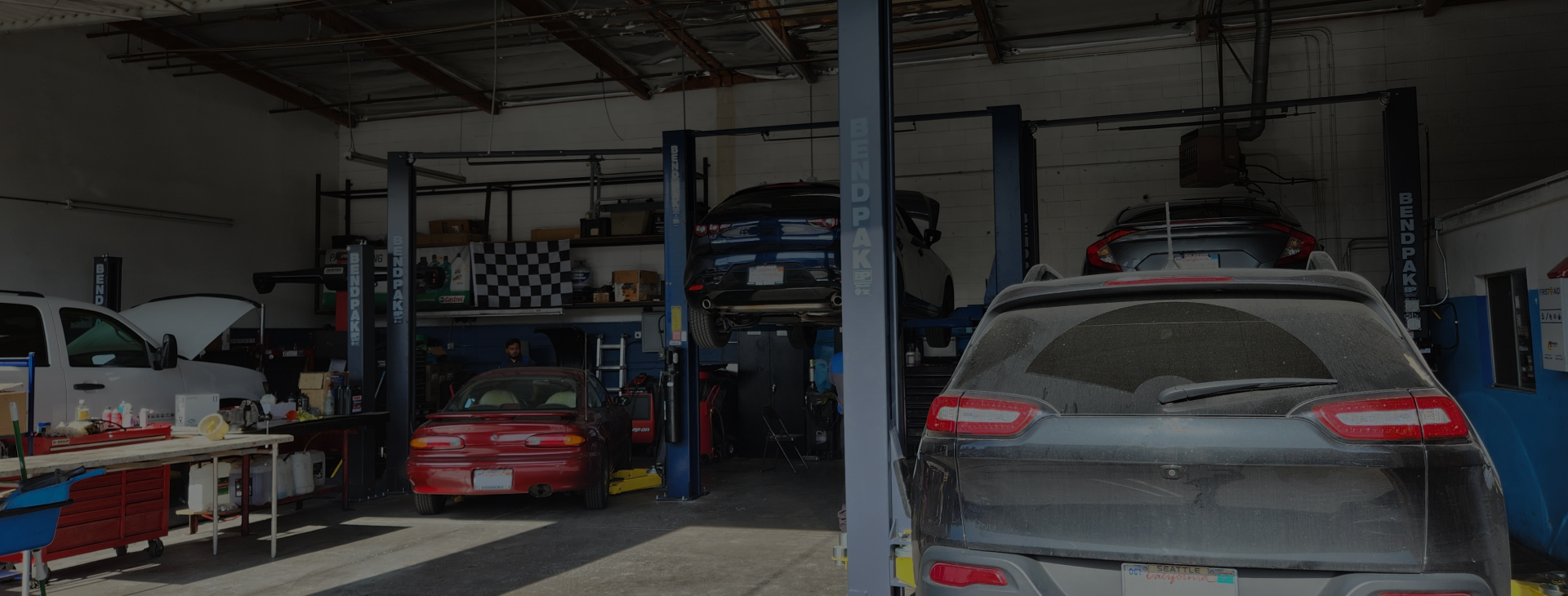Cars in a Garage | Sean's Auto Care