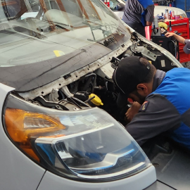 Mechanic Working on a Car | Sean's Auto Care