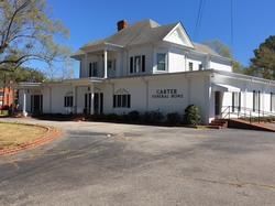 Carter Funeral Home Colonial Chapel in Rockingham, North Carolina