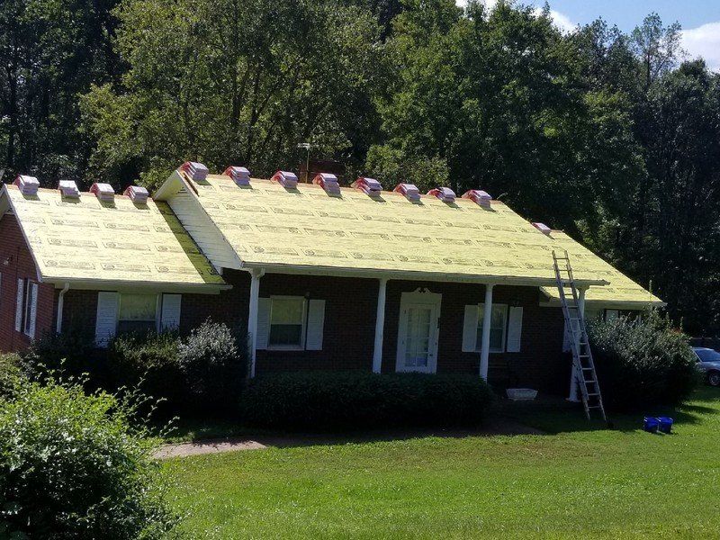 residential roof installation