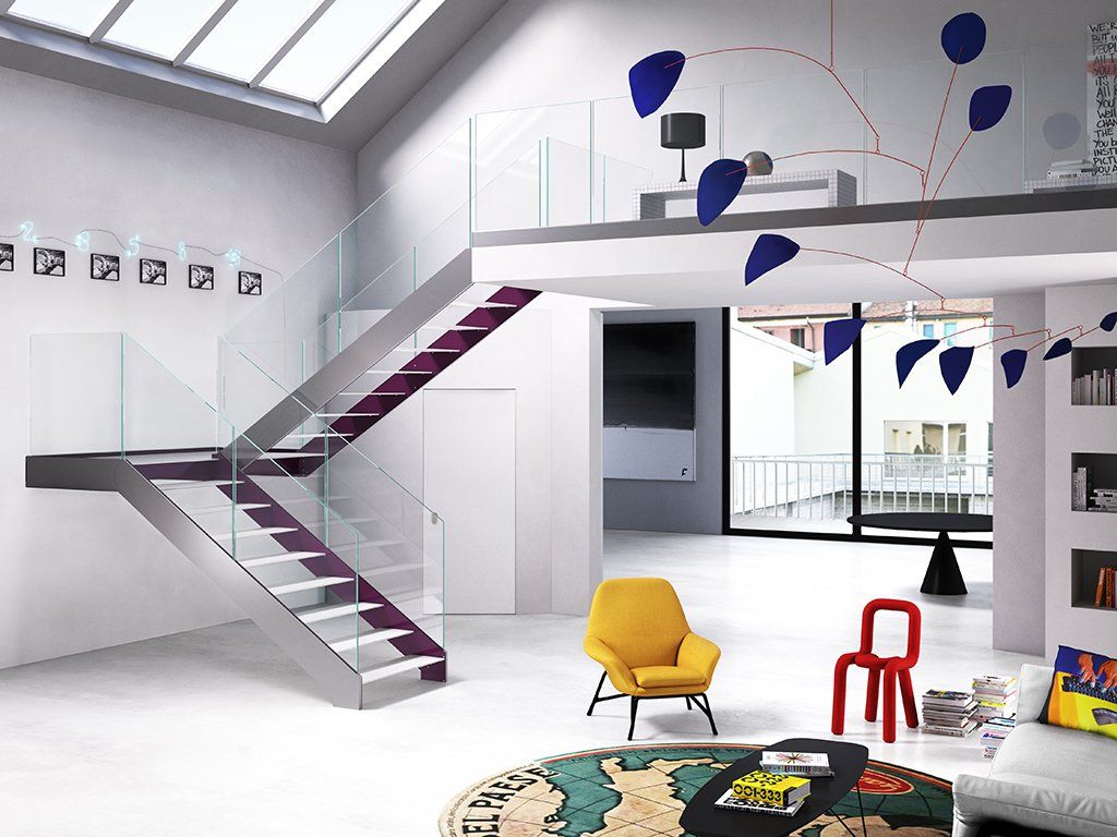 scale per interni colorate