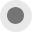 A black and white image of a circle on a white background.