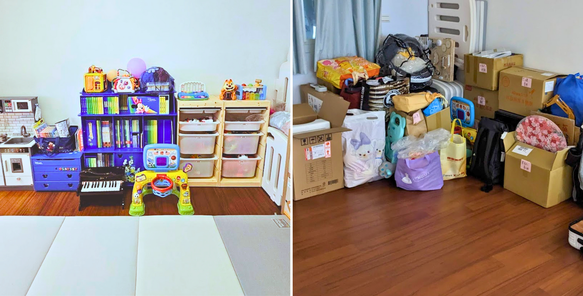 當家中有二寶、三寶，家中物品已經越來越多，數個不同年齡的孩子也有不同的需求，需要囤放的物品就更多了，該如何規劃生活與儲物空間？抓準孩子生活最重要的四大功能：睡眠、泡奶、遊戲、儲物。兩大精彩案例為示範如