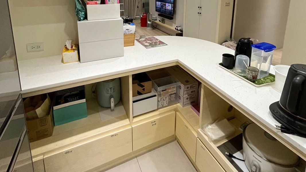 kitchen after
