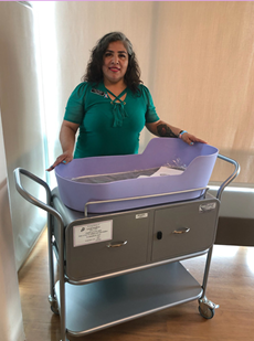 ‘Caring Cradle’ donated to Clovis Community Hospital to help grieving parents