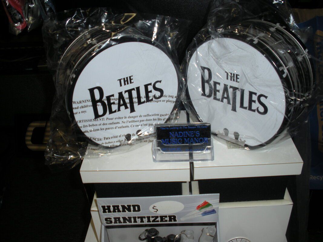 Beatles Drum Shaped Lunch/Gear Box — Plano, TX — Nadine's Music Manor