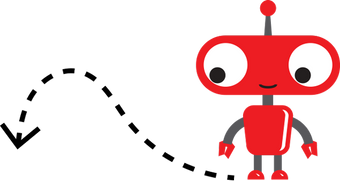 picture of a red robot