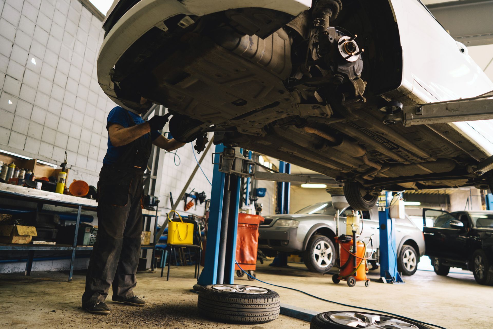 Engine Oil Drain Unit — Frisco, TX — Solutions Automotive