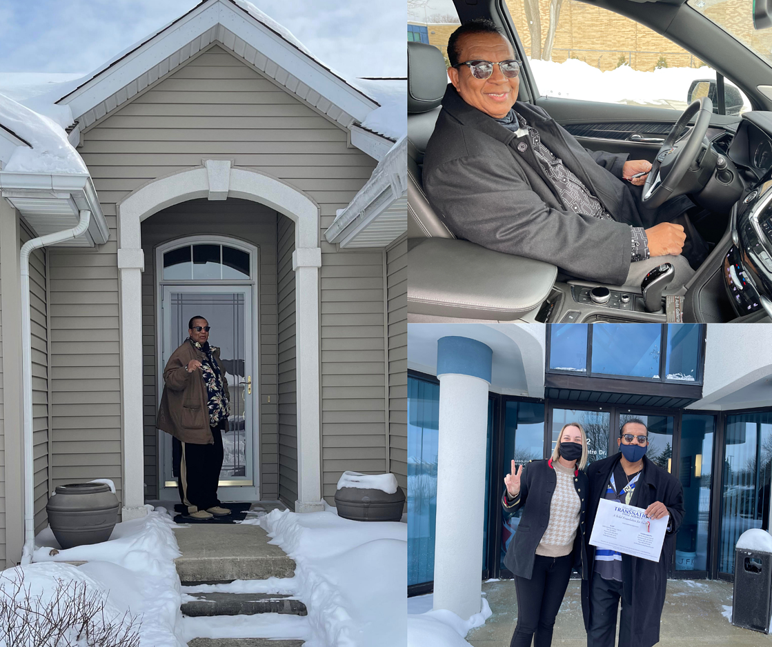 Michael Thompson drives a car for the first time in 25 years and closes on a new home!