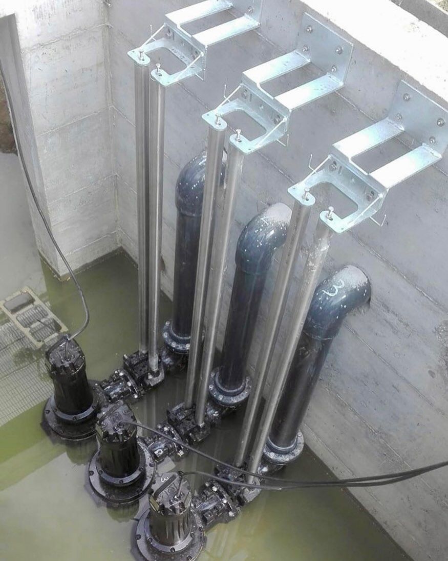 impianto di pompaggio per fluidi industriali