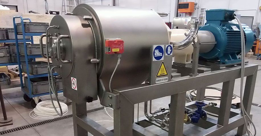 impianto di pompaggio per fluidi industriali