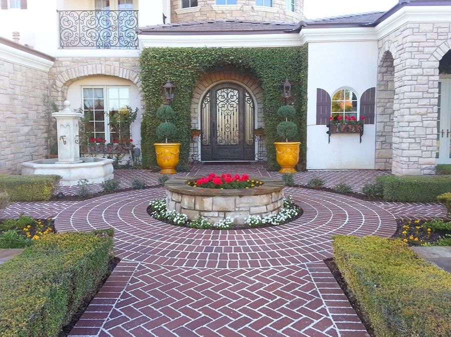 Brick Paver Entryway