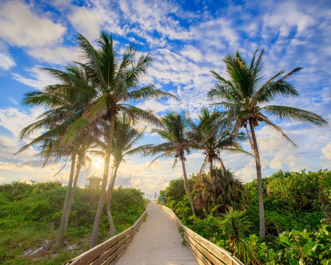 Ocean Reef Park on Singer Island in Riviera Beach, Florida