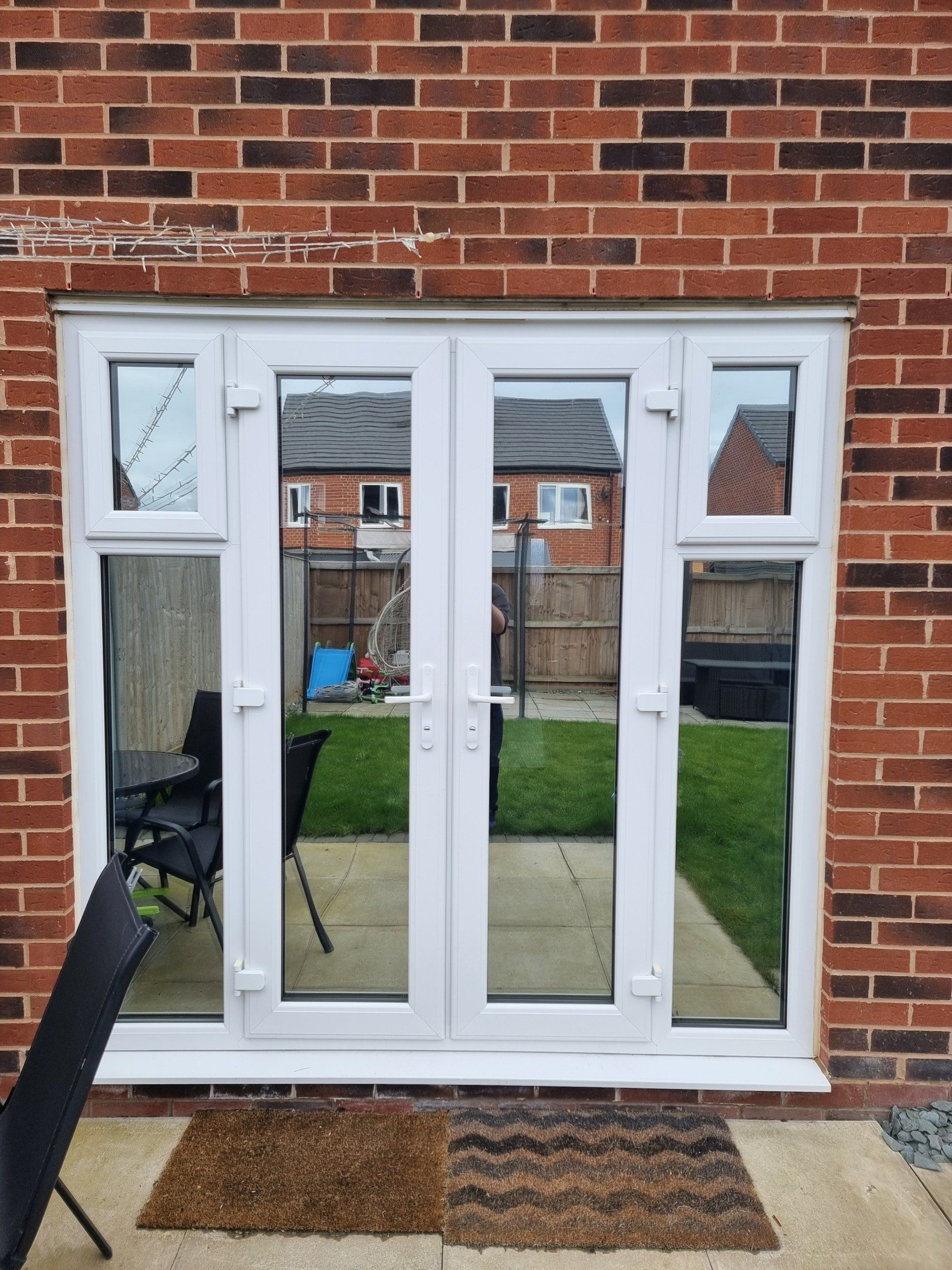 patio doors tinted to increase privacy 