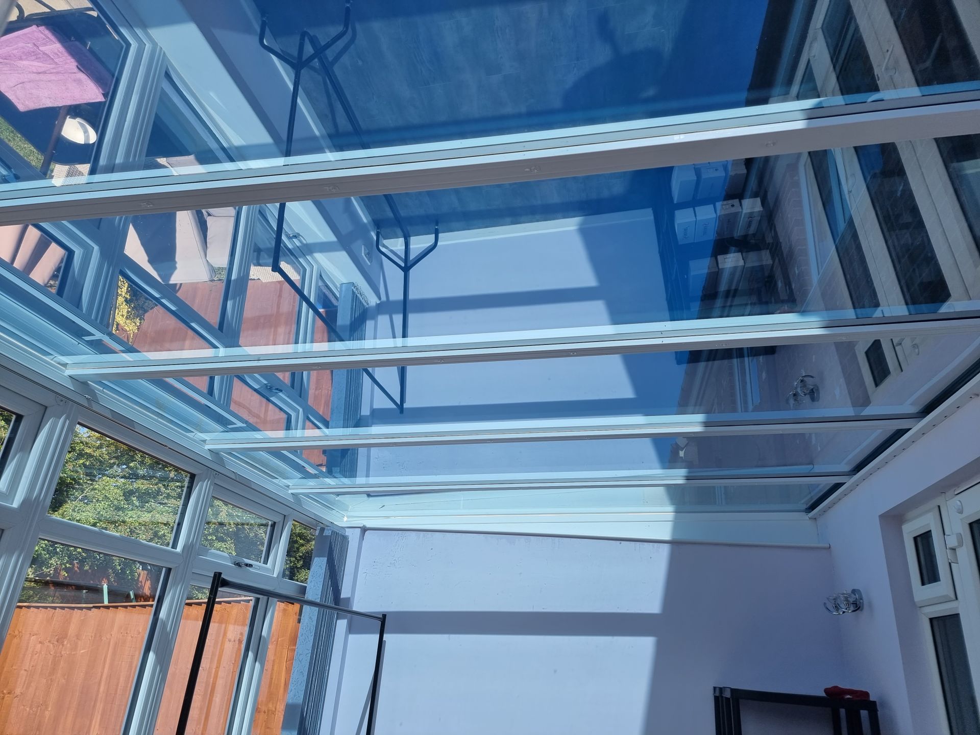 conservatory roof tinted to reduce heat