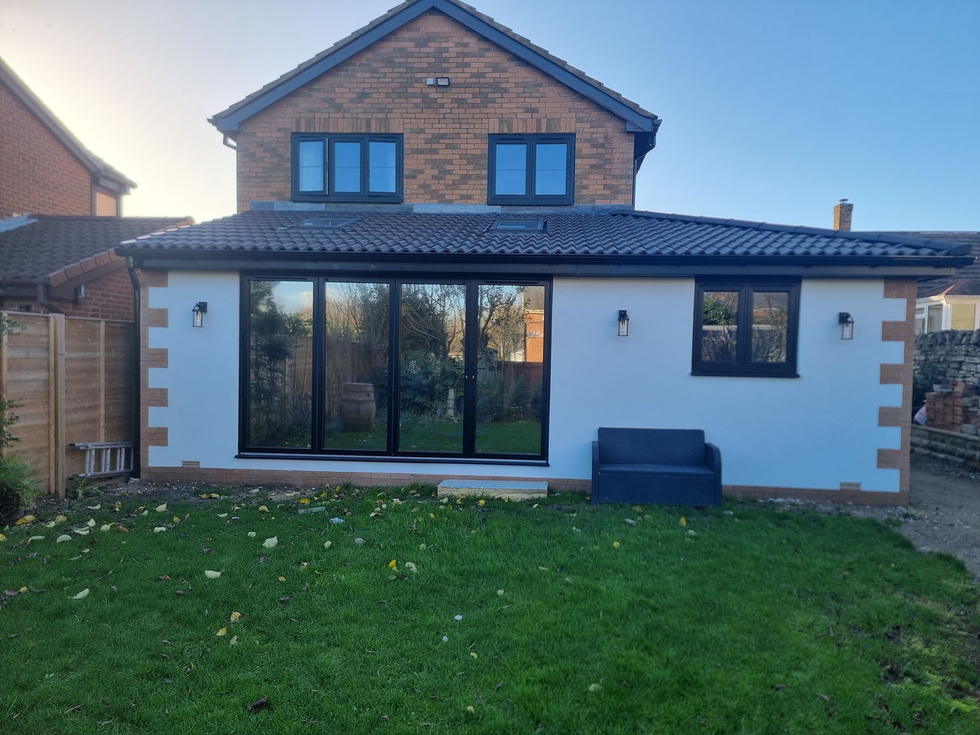 Window tinting on house windows 
