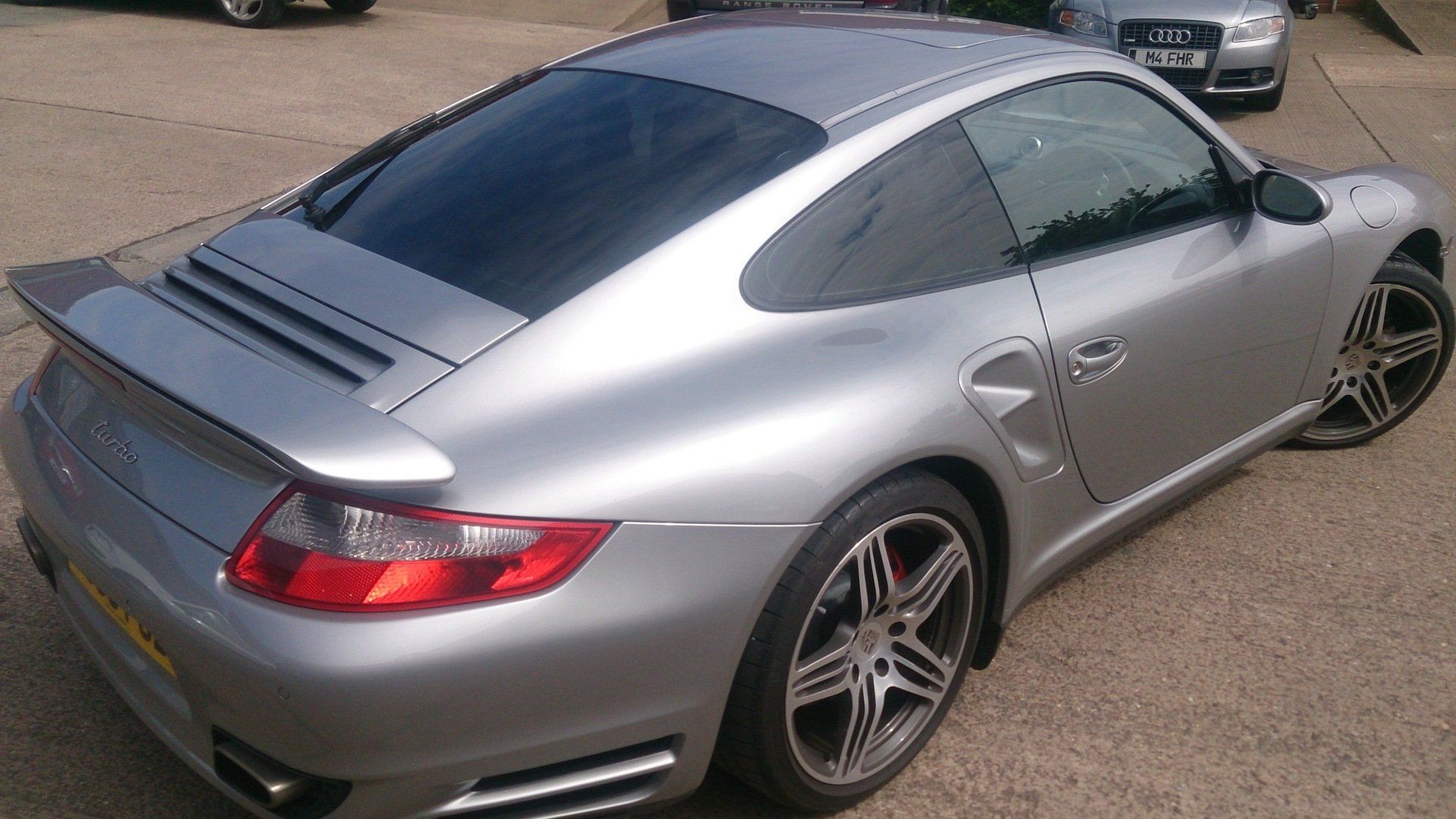 Porsche car windows tinted 